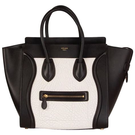 celine black bag mini|celine mini shoulder bag.